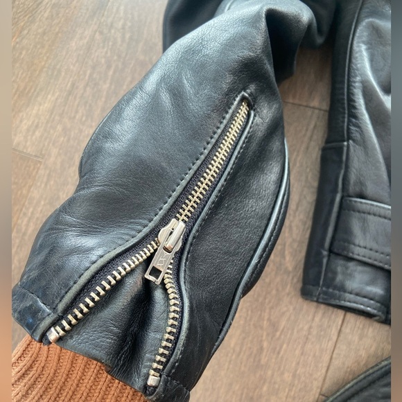 Vintage Harley Davidson screaming eagle leather biker jacket size 46 - Picture 10 of 11